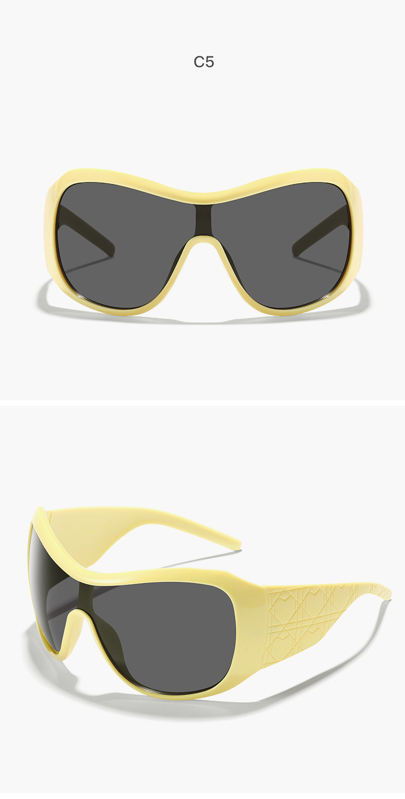 90g Weight Full Frame Glasses Structure Sunglasses Classification Ac, UV400 Protection Lens Material Square Glasses Style Outdoor, Travel Occasion Solid Color Pattern Unisex Gender Retro, Punk Style Grey, Black Color Retro Punk Solid Color Ac UV400 Protection Square Full Frame Women's Sunglasses 13