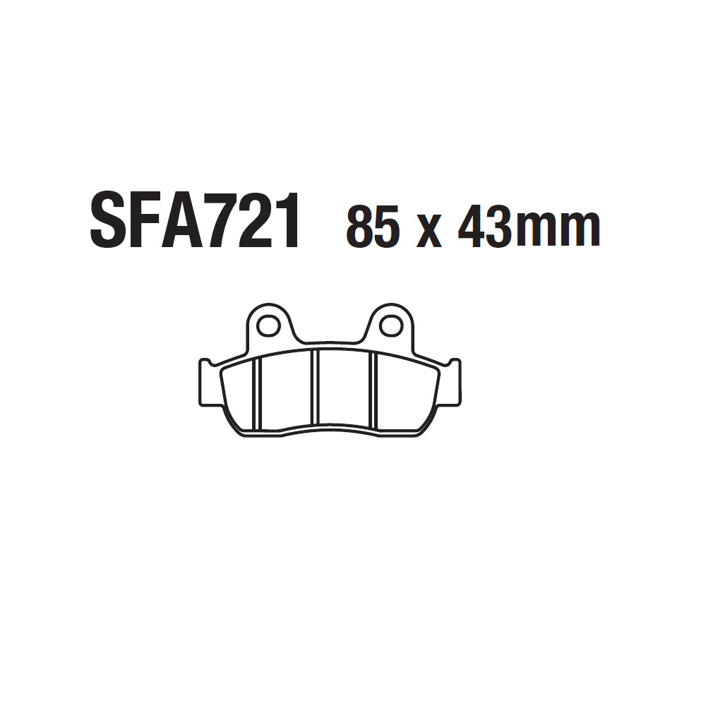 Motocicleta coche eléctrico pastillas de freno de disco pastillas de freno Kart ATV E-color