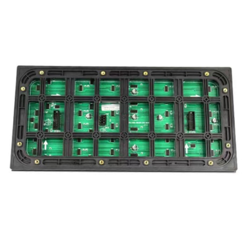 Outdoor P4 full -color LED display unit board board high -definition LED advertisement display table sticker 5
