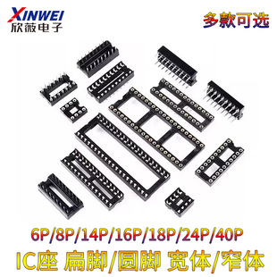 IC��6P8P14P16P18P20P24P28P40pоƬ���� ���wխ�w�A�ױ��_����
