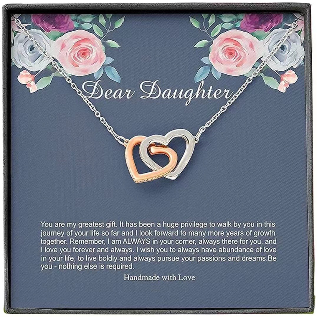 Lady Heart Shape Copper Pendant Necklace 1 Piece