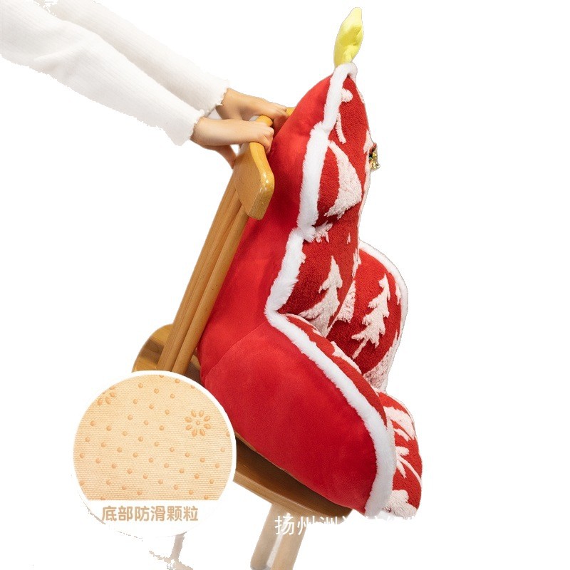 Cojín Integrado para Silla de Peluche Corto y Algodón PP para Oficina y Dormitorio image 5