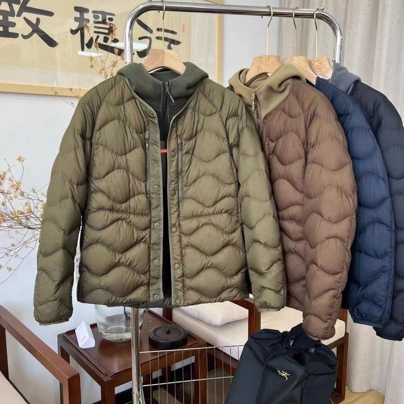 Japanese Single Clothing Home Winter Men's and Women's Couple Clothing Baishan Co-Branded Clothing Light Jacket 442562 Japanese Single Clothing Home Winter Men's and Women's Couple Clothing Baishan Co-Branded Clothing Light Jacket 442562
