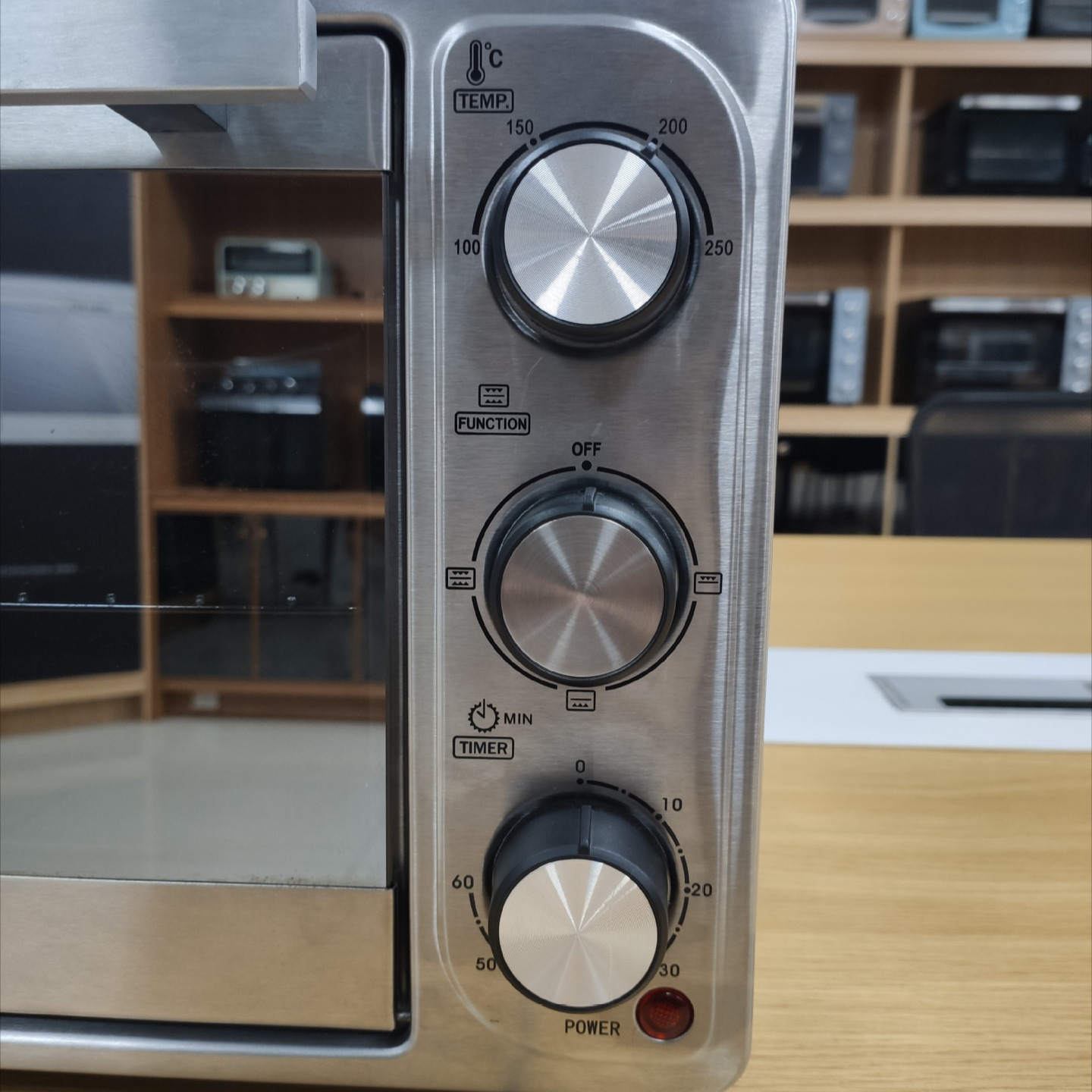 23L pantalla mecánica horno de aire horno eléctrico multifuncional fábrica de horno eléctrico doméstico KS23