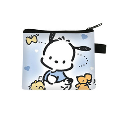 2024 New Sanrio Series Portable Cartoon Wallet Card Holder Key Coin Purse for Both Men and Women Wholesale