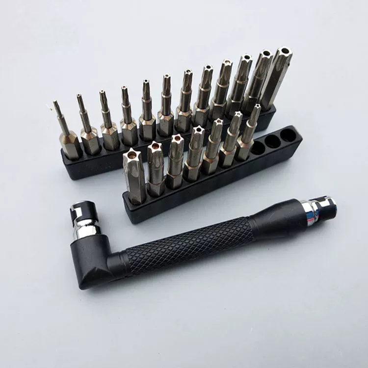 Внутренняя пятиугольная отвертка Ключ для снятия мочевого насоса подушка безопасности для обслуживания автомобиля пять звезд с отверстием шестизвездочный инструмент партии костюм