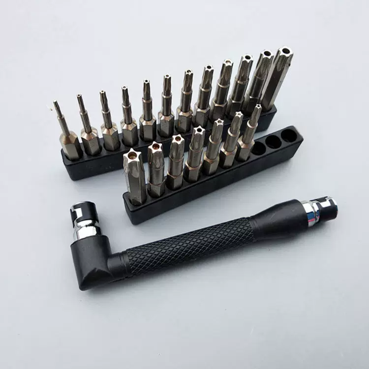 内五角螺丝刀尿素泵拆卸扳手汽车维修气囊五星带孔六星工具批套装