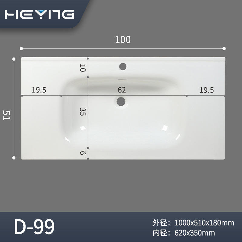 lavabo de cerámica lavabo de baño de gran tamaño lavabo esmaltado lavabo izquierda y derecha lavabo doble lavabo lavabo de cerámica integral lavabo image 11