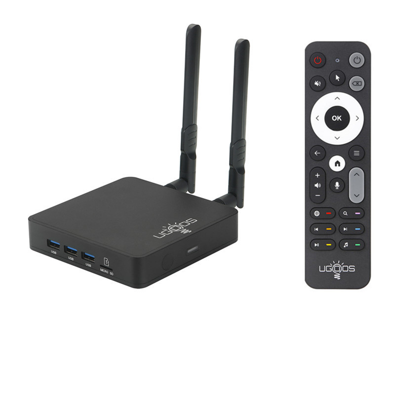 Ugoosam9 Set-Top Box Android 14S905X54G/648Kwifi6 Bluetooth Bt5.2 Tv Box 8K Decoding