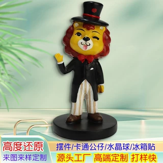 树脂摆件定制狮子王树脂工艺品摆件桌面卡通人物跨境爆款家居用品