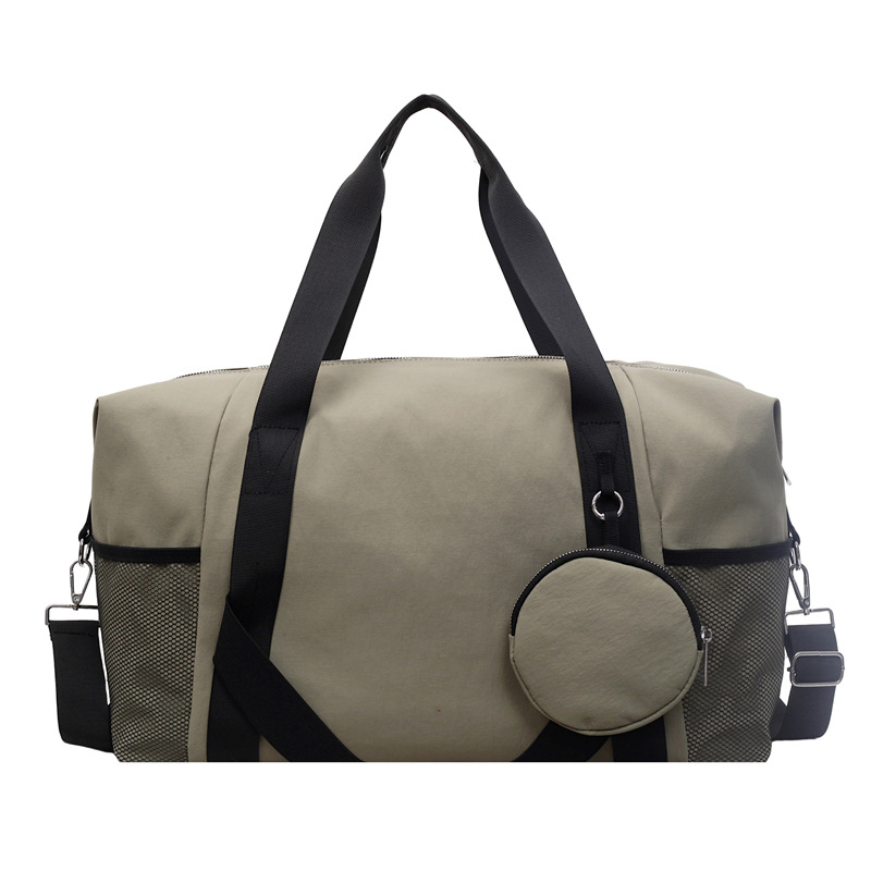 Nuevo bolso de viaje corto para mujeres, bolso de mano ligero de gran capacidad, bolso deportivo, bolso de entrenamiento para hombres, bolsa de viaje