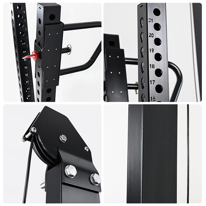 Cinturón de rinoceronte pesado en cuclillas marco gimnasio comercial duro push push supino cadera pierna entrenador de fuerza integral