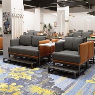 New Internet Celebratory Billiards Hall Special Chair Sofa Billiards Room Game Watch Sofa Chair Sofa Chair for Ball Room