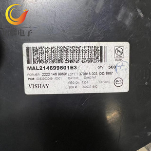 25V220Uf 10X10 Vishay Aluminum Electrolytic Capacitor Mal214699601E3 Original Spot Can Be Shot Directly