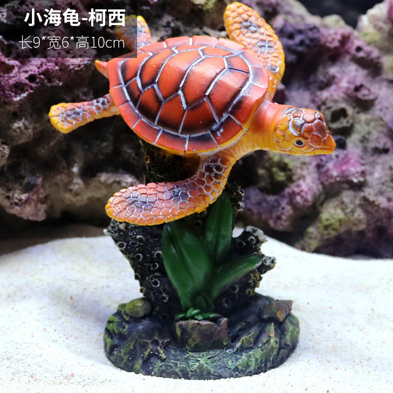 Simulación de árbol de coral falso, pequeña pecera, paisajismo, paquete completo, decoración de rocalla, tanque de agua, paisaje, agua, pasto, peces y camarones, casa de refugio