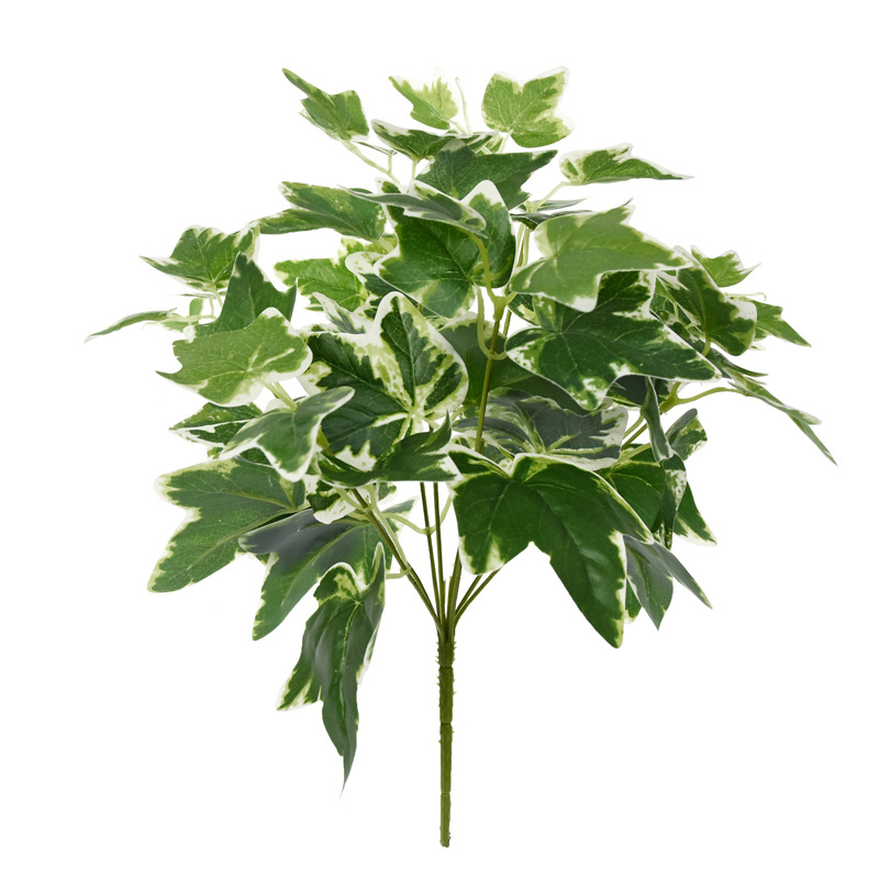 Simulation white edge ivy sweet potato leaves high simulation autumn…