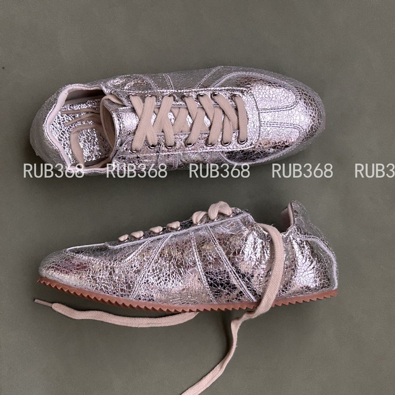 New T-Head Crack silver Thin Bottom Soft Bottom Forrest Gump Training Retro Genuine Leather Lightweight Casual Sports Women's Shoes New T-Head Crack silver Thin Bottom Soft Bottom Forrest Gump Training Retro Genuine Leather Lightweight Casual Sports Women's Shoes