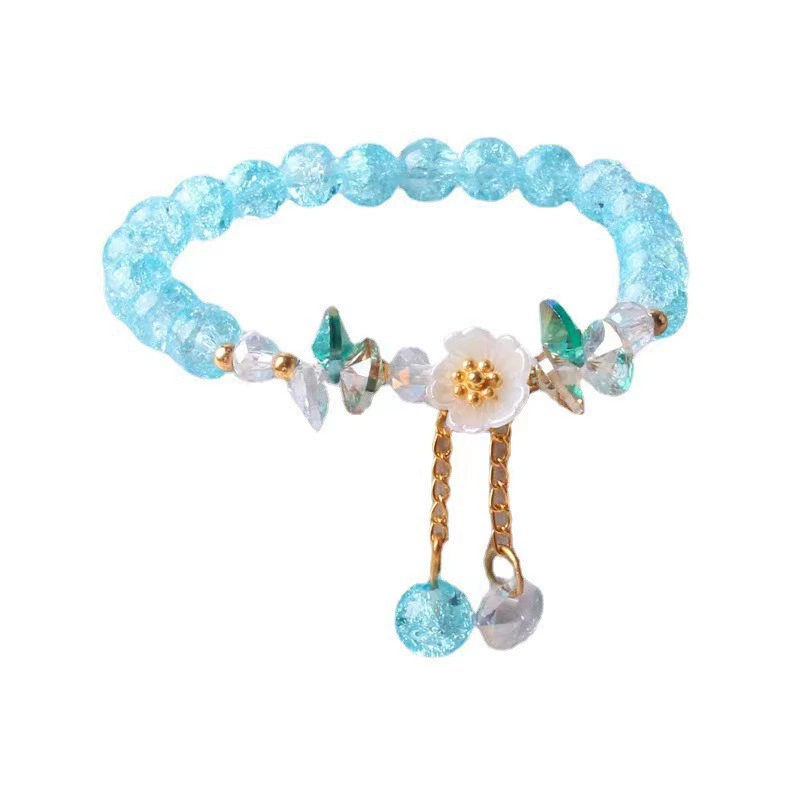 Summer children's beaded bracelet, beads solar-powered