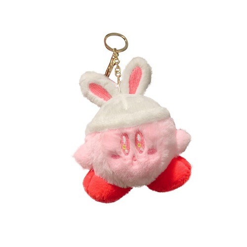 Plush Minimalist Star Kirby Figure Mini Plush Doll Purse Keychain Wholesale School Bag Grabber Doll Small Decorative Ornament