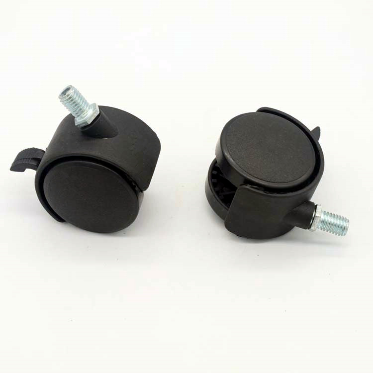 30圆40圆50圆脚轮万向轮 万向脚轮 脚轮塑料 家具脚轮万向轮 可做