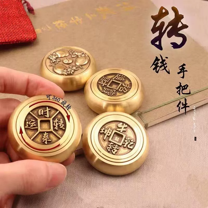 Прямые продажи с фабрики чистой меди, чтобы заработать деньги и обернуть деньги, большие ручки, горячие деньги, счастливое сокровище