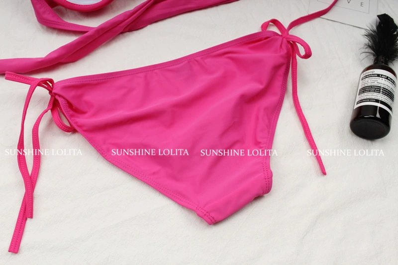 Beach supporting brand swimwear