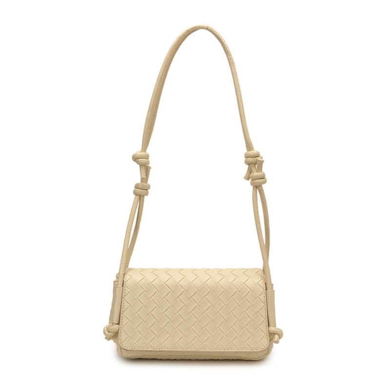 Diseño coreano de nicho tejido bolso cuadrado pequeño para mujeres 2026 nuevo estilo de lujo ligero de alta calidad de viaje mochila
