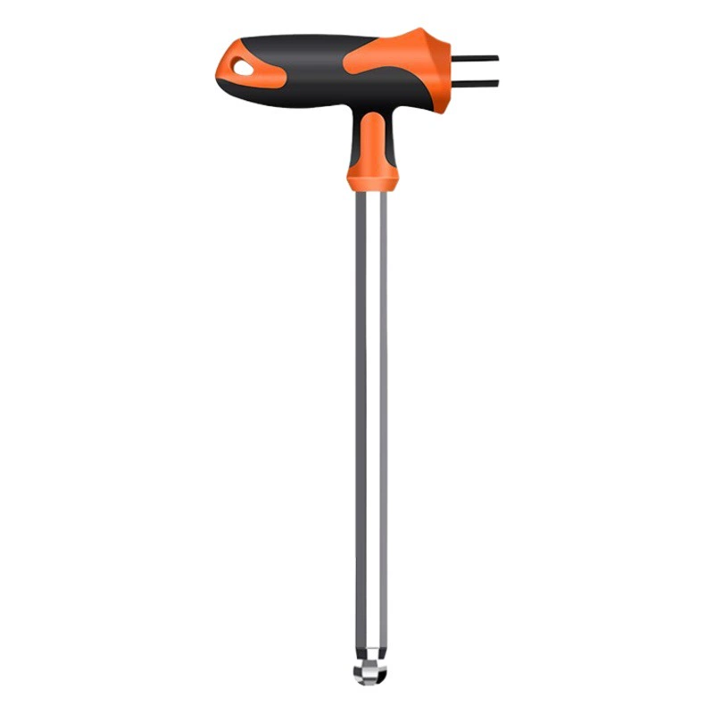 Т-образный шестигранный гаечный ключ Костюм с пластиковой ручкой Удлиненный труд-экономия Высокопрочный внутренний шестигранный ключ Многофункциональный костюм для инструментов