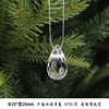 Acrylic transparent pendant, crystal, decorations, layout, accessory, with snowflakes