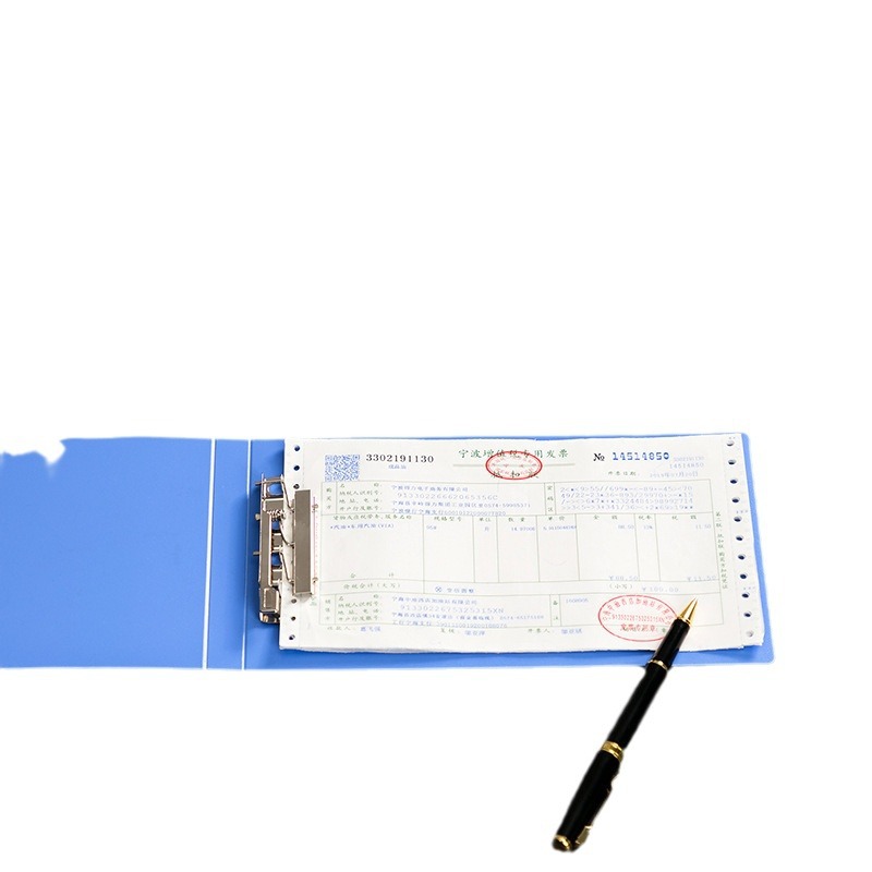 Deli 5353 IVA factura especial caja portátil A5 multifuncional pequeña Carpeta para oficina financiera