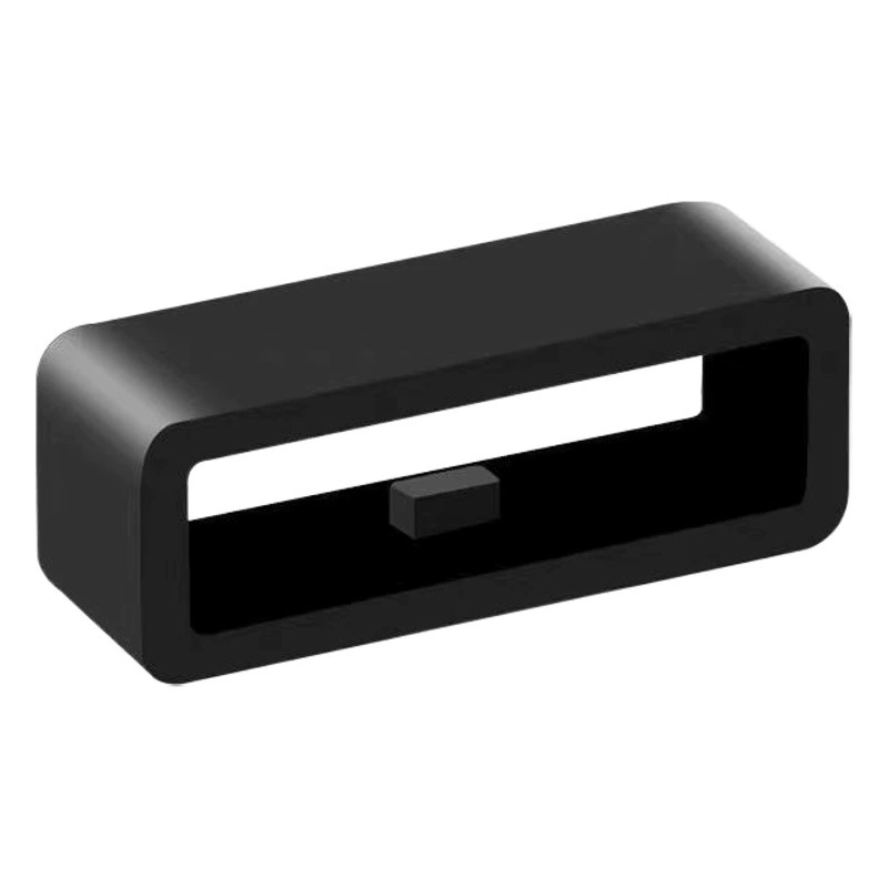 Аксессуары для ремешка для часов универсальное Силиконовое кольцо Пряжка резиновое кольцо фиксированное ручное кольцо подвижное кольцо 16-26 мм