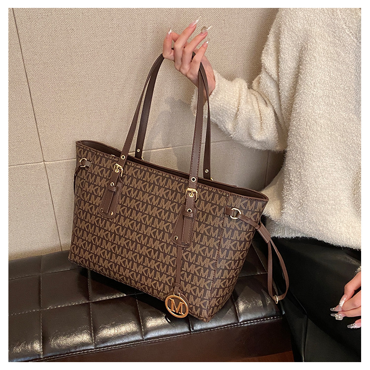 Bolso Tote para Mujer 2025, Estilo Retro, de Gran Capacidad y Alta Gama