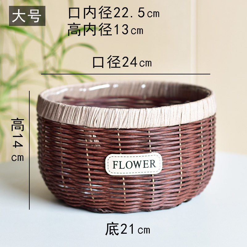 브라운 레드 L사이즈