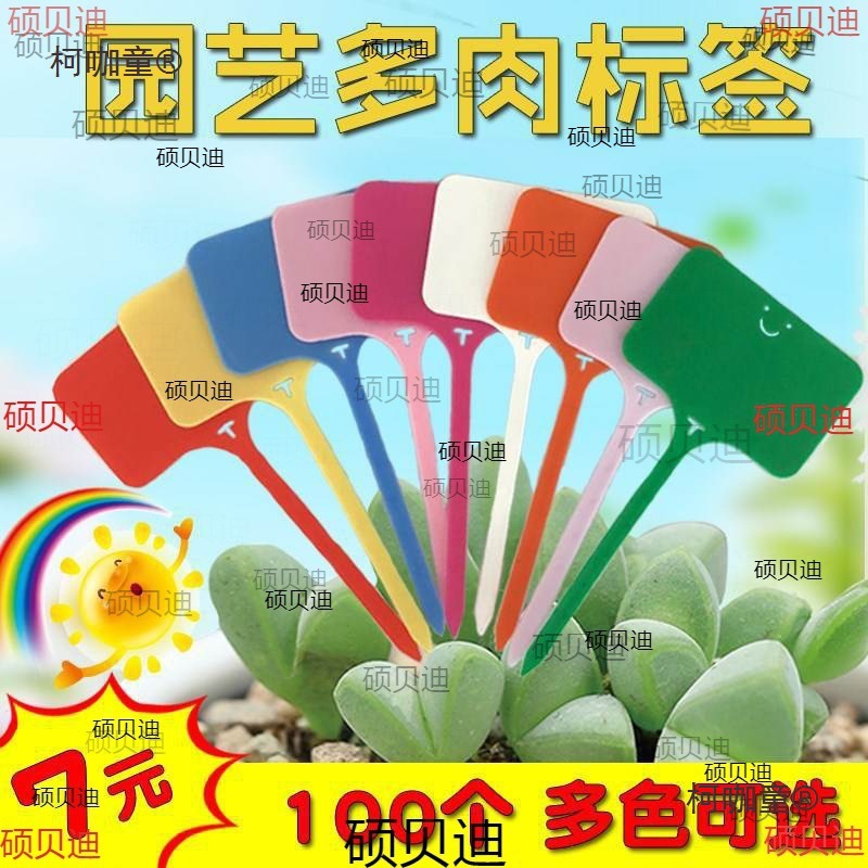 插插牌标签牌盆栽花卉苗木标签花卉园艺园艺多肉地牌花盆塑麦太保
