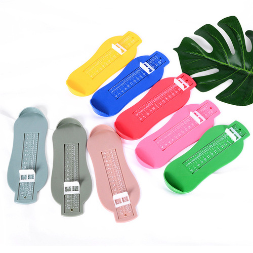 Home Children Foot Measuring Tool Baby Shoe Foot Length Measurer Adjustable Baby Foot Measuring Scale Ruler Wholesale