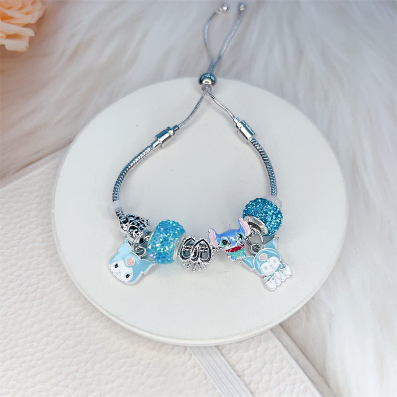 Stainless Steel New Bracelet, Color-Preserving, Cross-Border New Product, Adjustable Pull Chain, Snake Bone Chain, Women's Light Luxury, Foreign Trade Cartoon Stainless Steel New Bracelet, Color-Preserving, Cross-Border New Product, Adjustable Pull Chain, Snake Bone Chain, Women's Light Luxury, Foreign Trade Cartoon