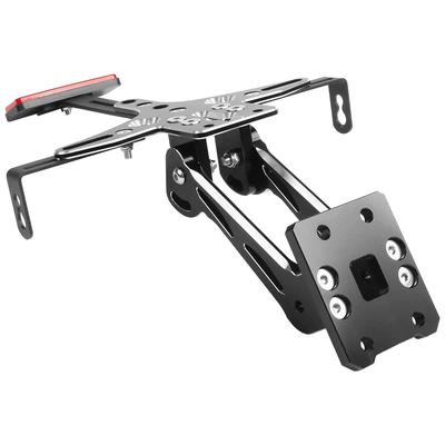 turn signal bracket adjustable license – License plate holder/license plate holder