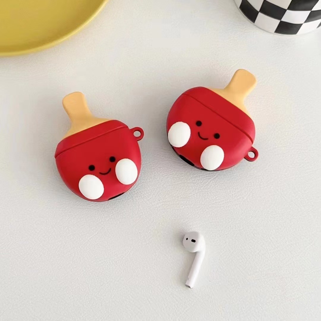 Soldier table tennis racket + carabiner