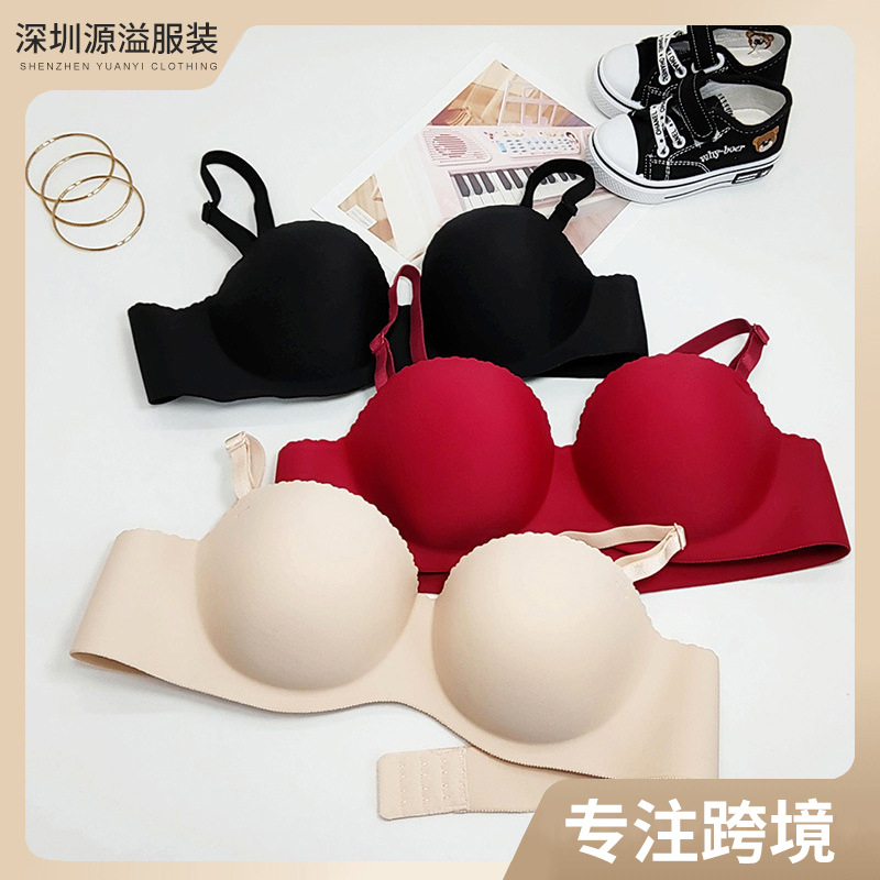 Underwear, supporting summer thin push up bra, wholesale