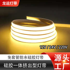 220v免驱动硅胶灯带线性灯一体式免套管衣橱鞋柜线型灯条可调光