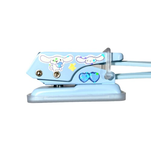 Mini Culomi hole punch single hole ring hole punching loose-leaf notebook book binding cinnamon dog pencil bag punching machine