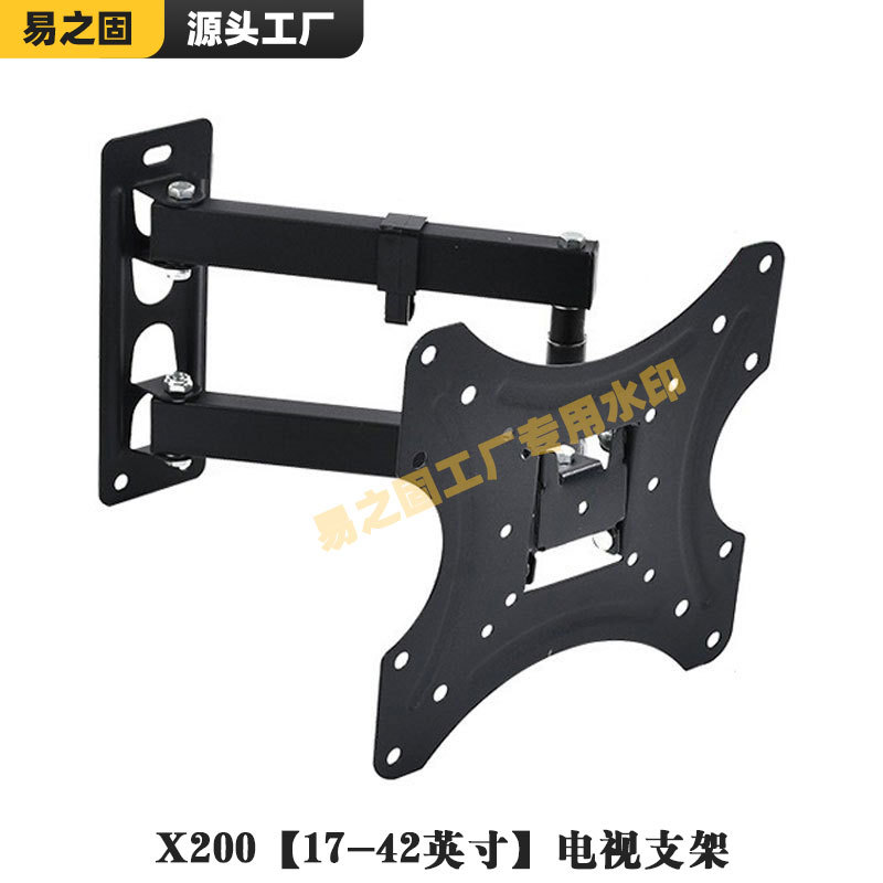 Soporte de televisión universal ajustable percha de televisión percha de pantalla de pantalla percha de pantalla de pared percha de pantalla telescópica