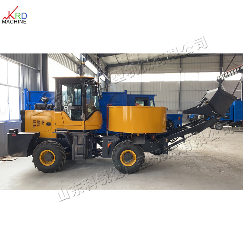 建筑工程混凝土装载车  180度旋转运料车 道路施工混凝土翻斗机