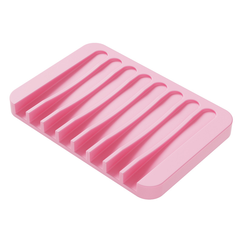 Jabonera Escurridora de Silicona Autodrenante y Antideslizante para Baño y Cocina image 13