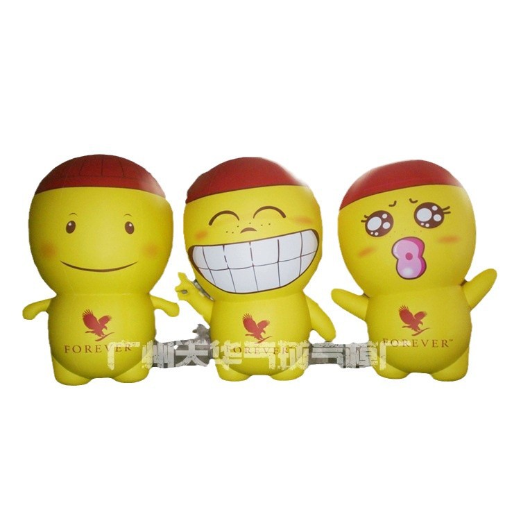 Venta al por mayor gigante PVC inflable vegetal y fruta gran globo simulación inflable piña manzana fresa aire flotante globo