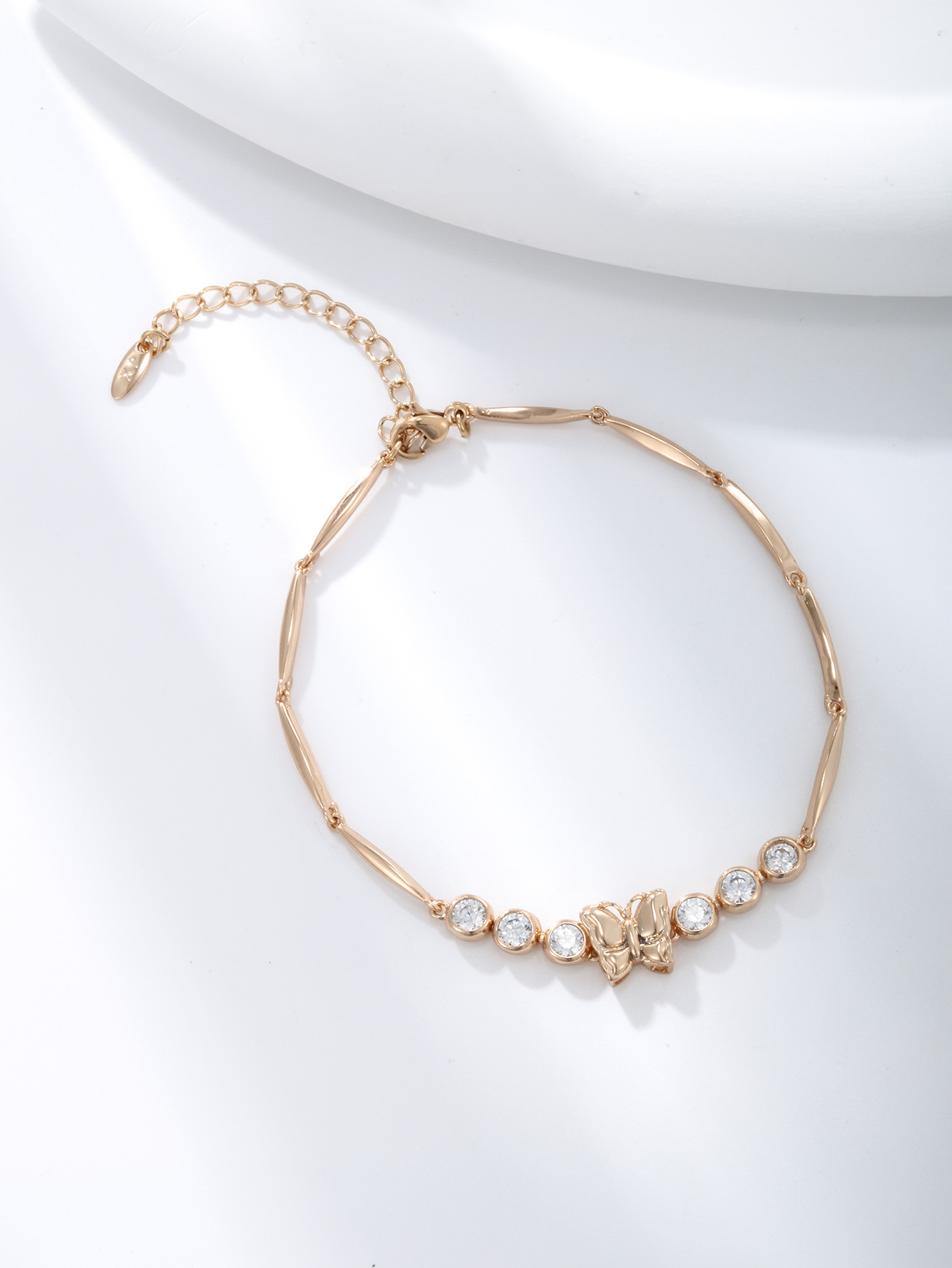 InsFeng nuevo super inmortal amor pulsera bordilla nicho femenino universal lujo ligero alta sensación joyas de aleación al por mayor