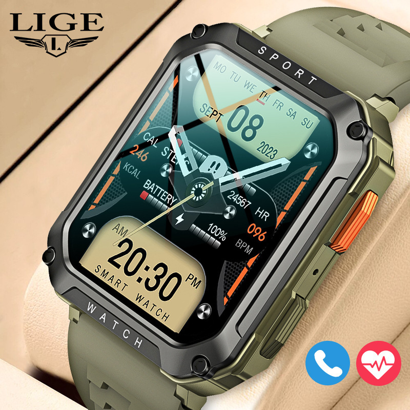 Smartwatch Mit Gesundheitsüberwachung Und Bluetooth Funktion_voghion.com