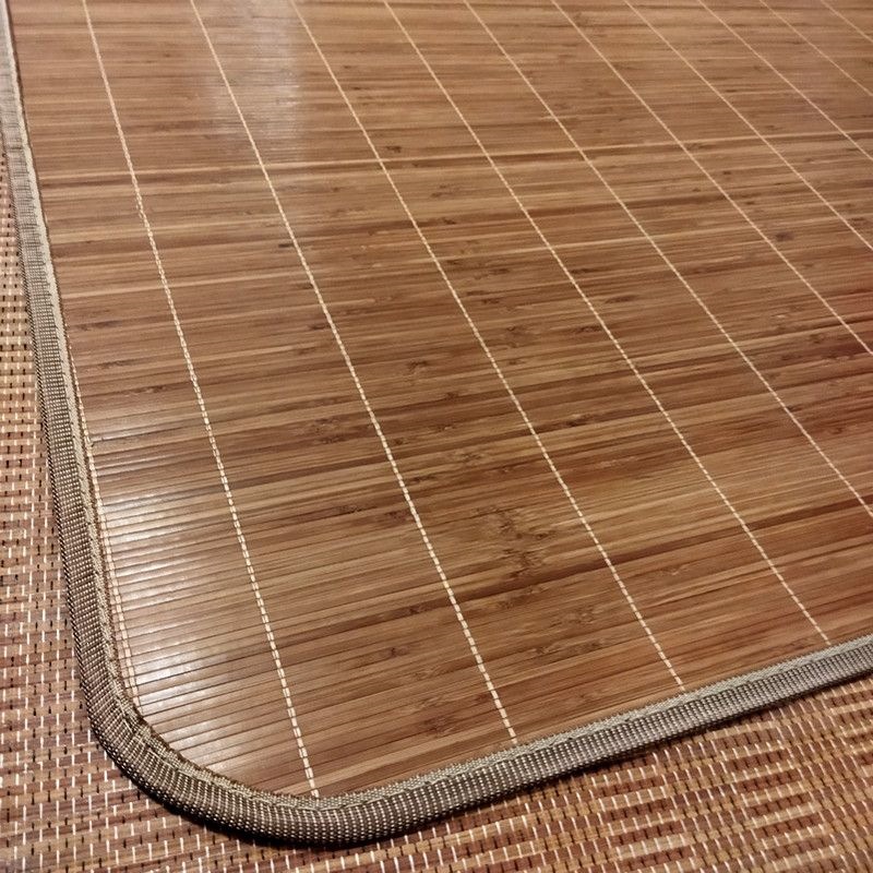 Summer Sleeper Mats for Large Trucks, Heavy-Duty Trucks, Semi-Trailers, Single-Person Folding Mats, Sofa Cushions, Polished Carbonized Bamboo Mats Factory