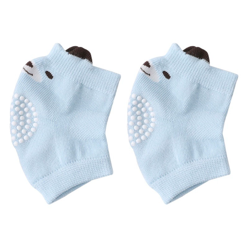 Милый детский наколенник для ползания, устойчивый к падениям, тонкий налокотник для малышей на весну и лето, наколенник, дозирование, противоскользящий