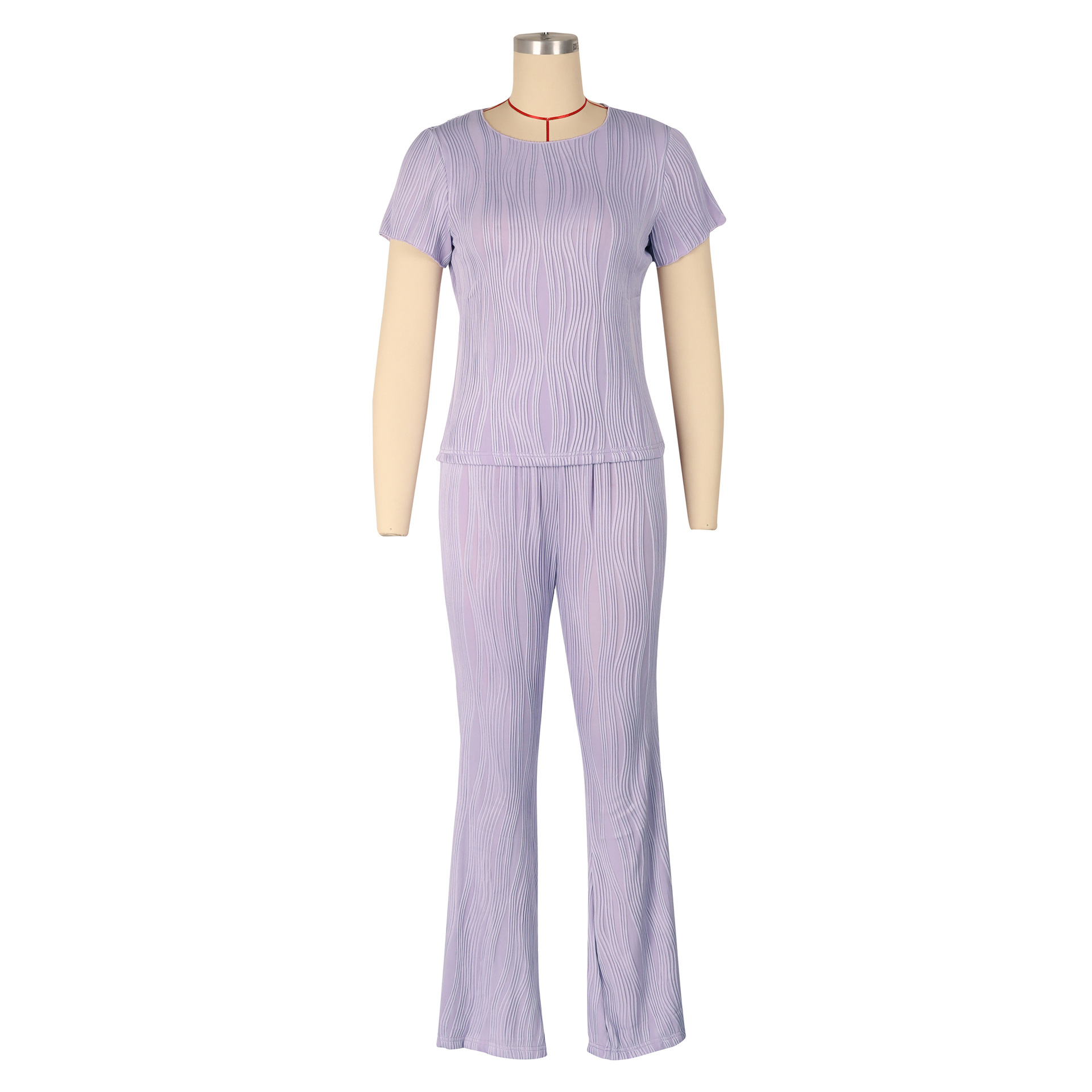473g Weight Long Sleeve Sleeve Length Spandex, Polyester Fabric Type Pant Co-ord Set Sets Type 2 Pieces Set Quantity Holiday, Daily Occasion Round Neck Neckline Slim Fit Type Solid Color Pattern Summer, Spring Season Women's Gender Elegant, Streetwear Style Holiday Daily Women's Elegant Streetwear Solid Color Spandex Polyester Pant Co-ord Set Pants Sets 69